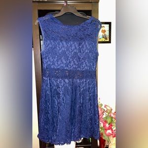 Blue Lace dress